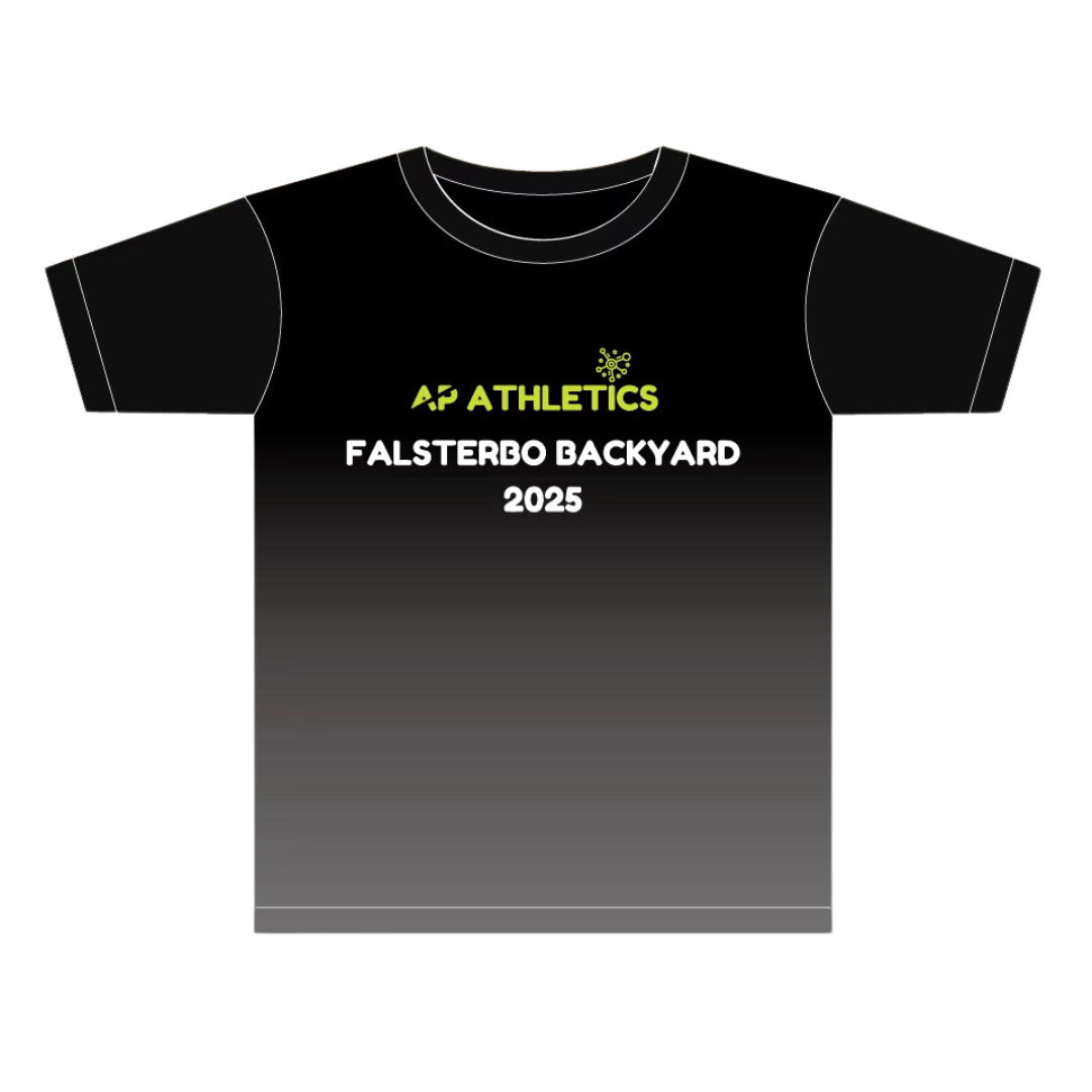 Falsterbo Backyard Ultra 2025 T-Shirt + Bandana Paket